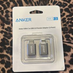 Anchor USB-C to USB 3.0 female adapter