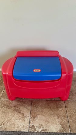 Vintage •Rare Little Tikes Full Size Toy Box.