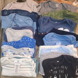 Newborn And 0 -3 Month Boys Lot