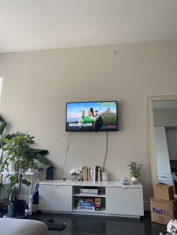 White IKEA Tv Console