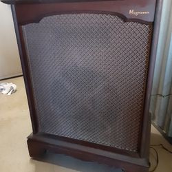 Magnavox Speaker Cabinet Vintage Great Condition 