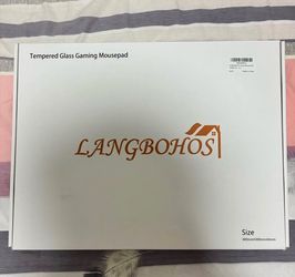 Glass mousepad 19.7*16'