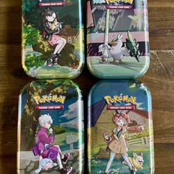 Pokemon Metal Tins - Empty