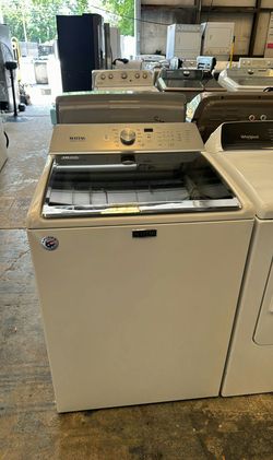 Maytag Top Load Washer - Agitator Stainless Steel Drum