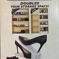 Shoe Slotz Space Saver Shoe Rack