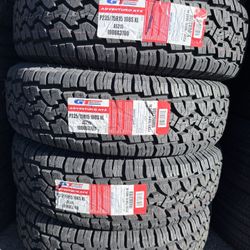 235/75/15 Gtradial  #4 New Tires Mount & Balance // Set De 4 Llantas Nuevas Instaladas Y Balanceadas