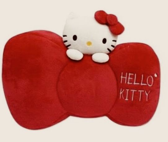 Hello Kitty Headrest Pillow NWT