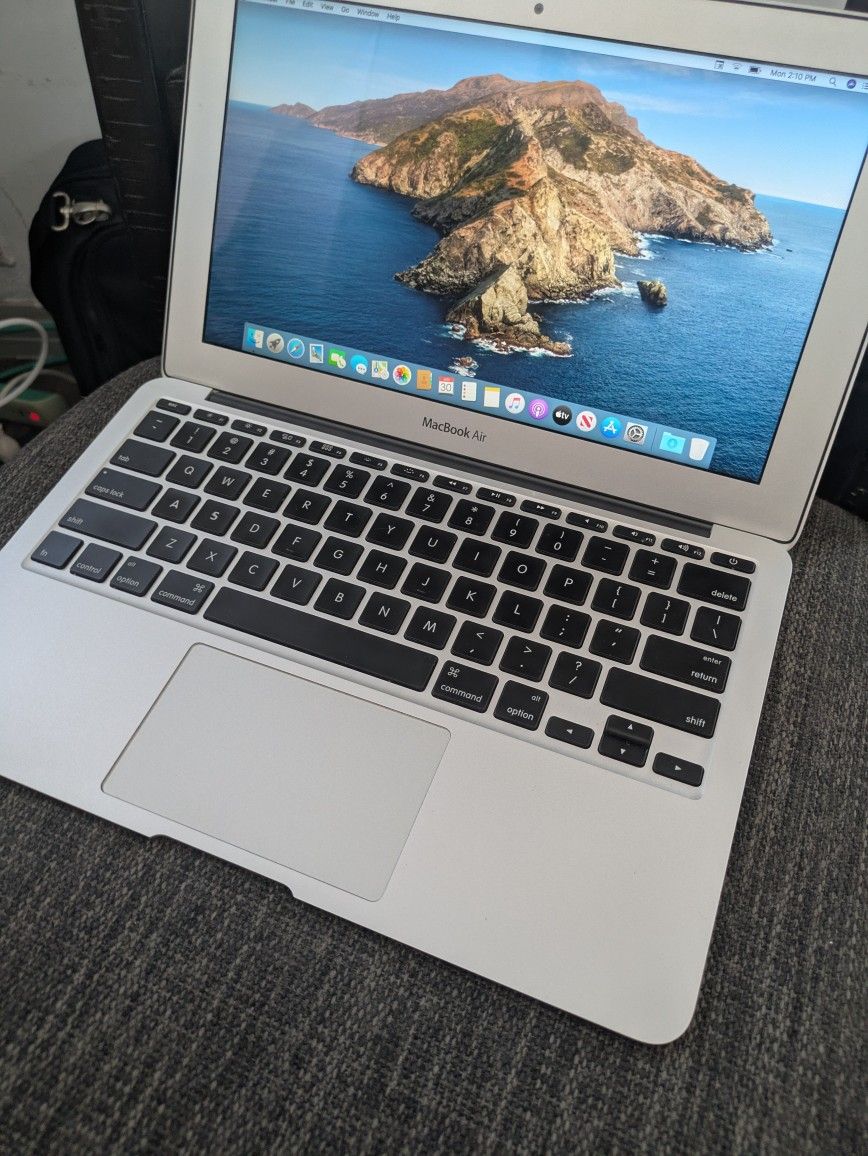APPLE GRAY MACBOOK AIR 11" UPGRADED TO 2020 SOFTWARE COMPUTER LAPTOP FAST 120GB
