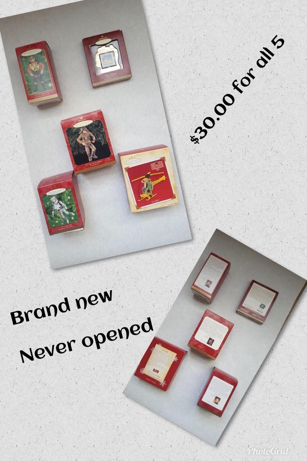 Collectible Christmas ornaments