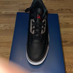Jordan 3 Retro Levi’s Black Size 12 New 