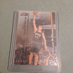 Jason Williams Aka White Chocolate ROOKIE CARD