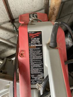Milwaukee 12 Inch Compound Miter Saw