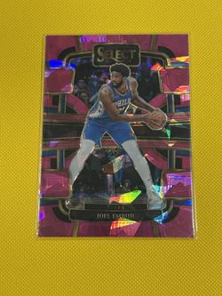 2023-24 Select Joel Embiid Purple Cracked Ice Prizm