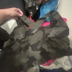 Camo Sports Bra Plus Size 4x Tags Still On