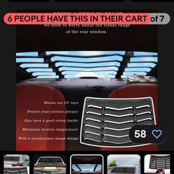 Corolla Rear Window Louver