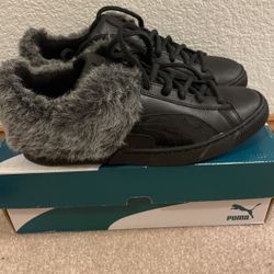 Puma Fur Womens Shoes Size 9.5