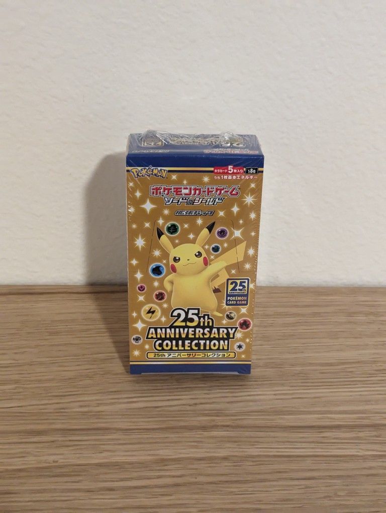 Pokemon Japanese 25th Anniversary Booster Box