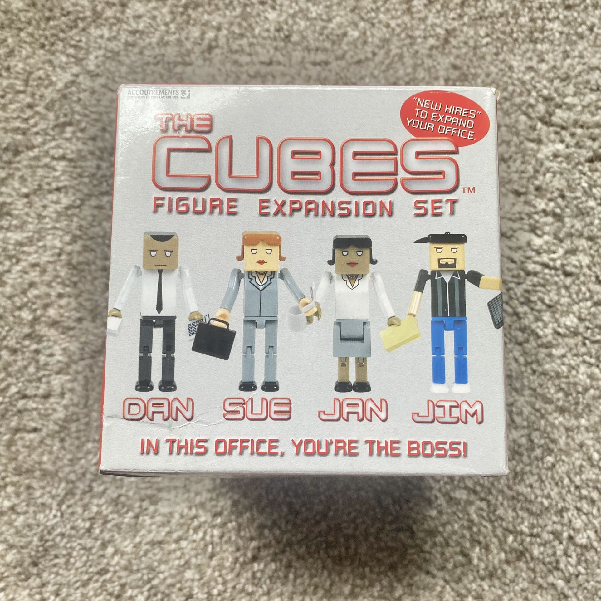2005 Accoutrements The Cubes Figure Expansion Set