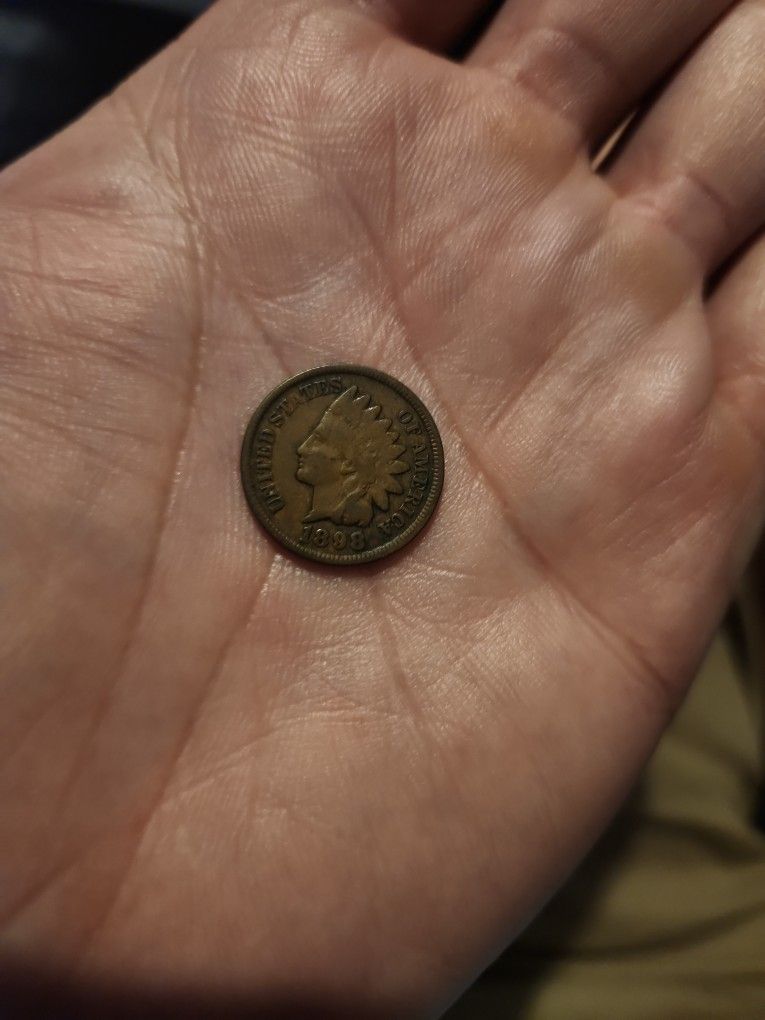  Indian Head Penny 1898