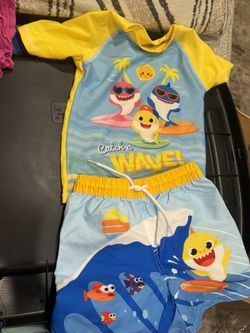Kids Baby Shark Swimsuit