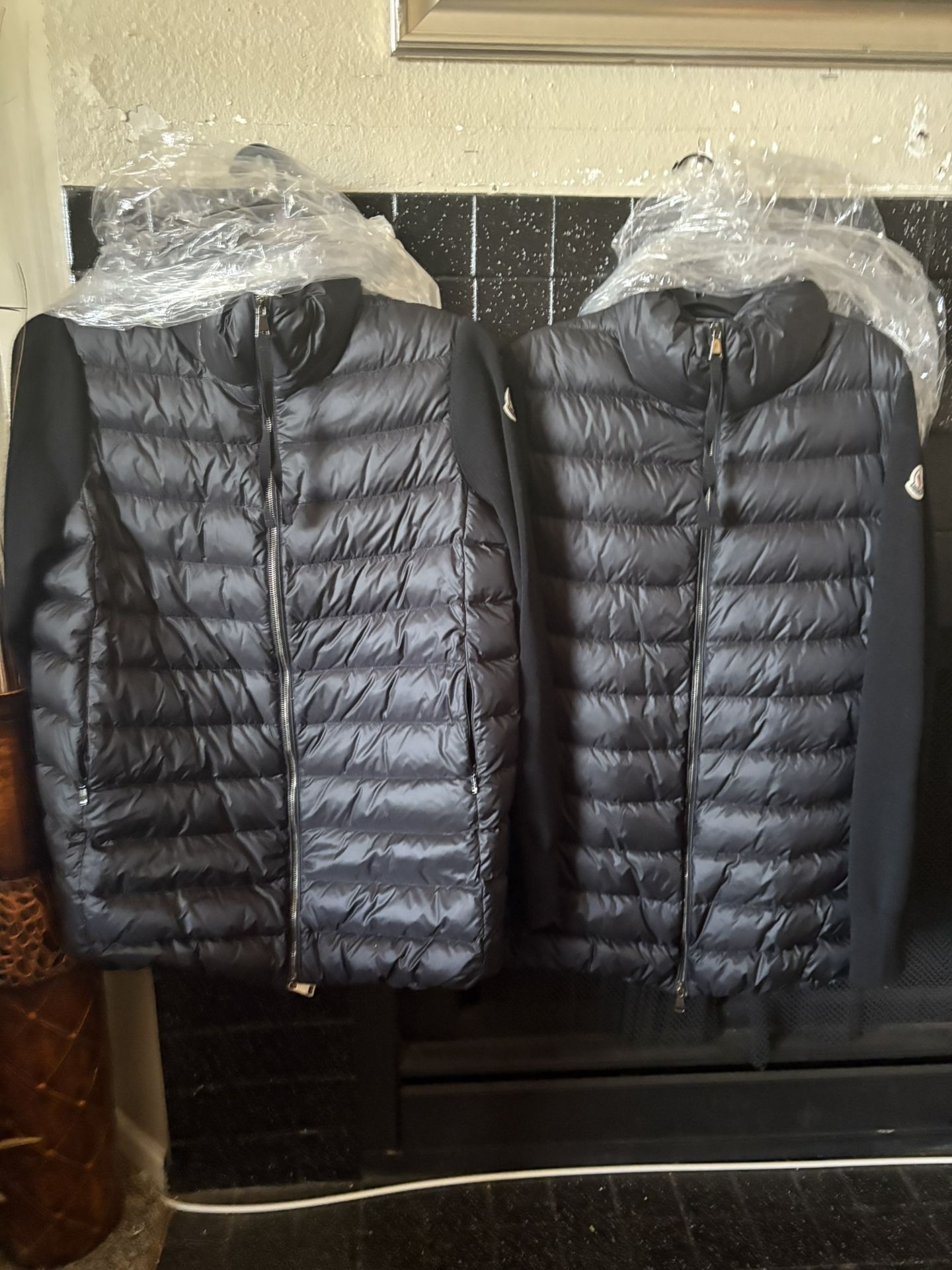 Moncler Jacket Size Large. 2 Jackets