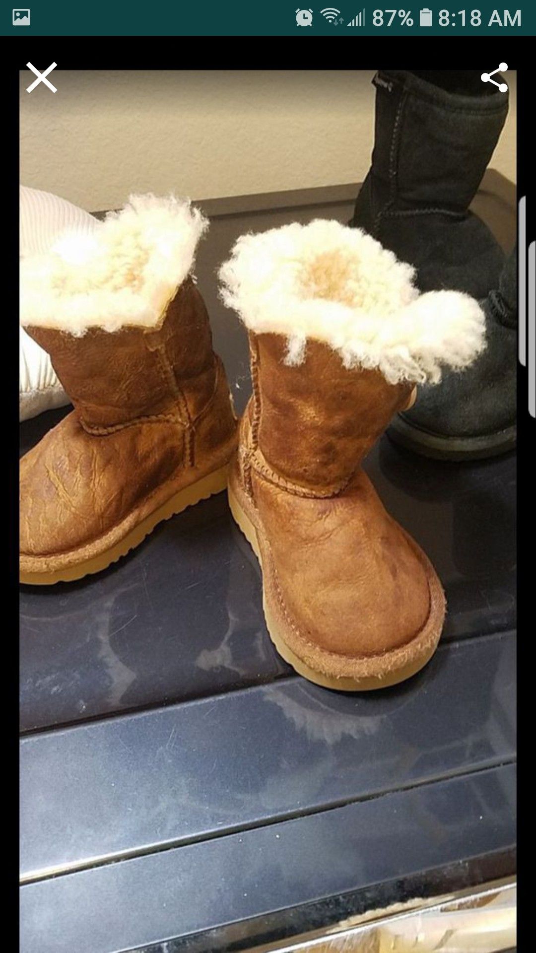 Baby girls ugg boots