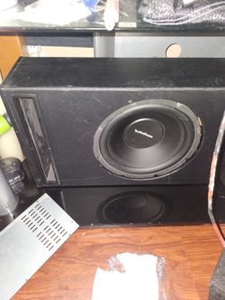 Rockfordfosgate Speaker Amp Included In Box