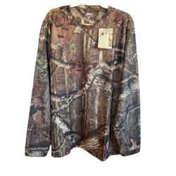 Vintage Real Tree Camo Dri-Fit Style Shirt Size 2XL NWT