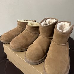 Ugg Ugg Ultra Mini And Classic Short chestnut Brown