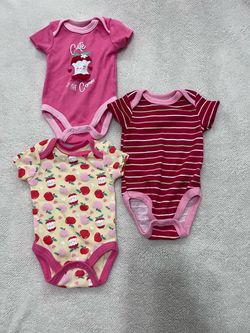 Baby Girl Onesies Set of 3