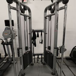 Used Life Fitness CMDAP Home Gym Strength System