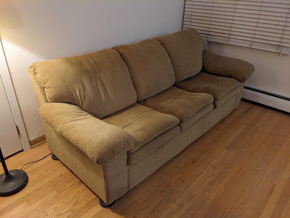 Sleeper sofa couch bed queen mattress