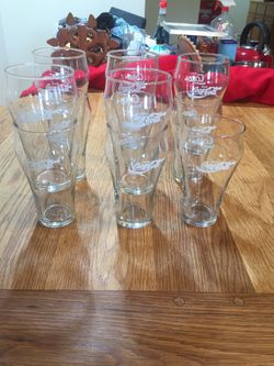 11 Vintage Coca Cola Glassware