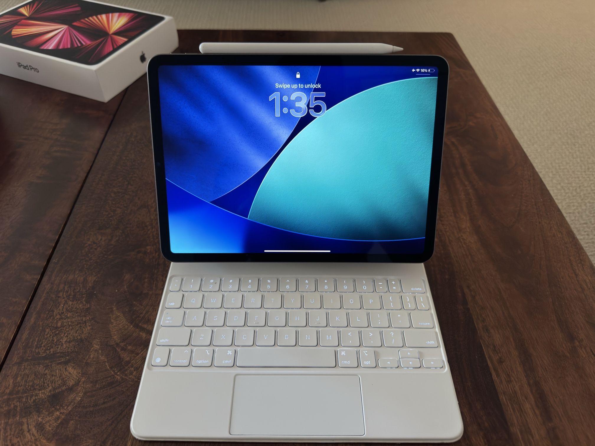 iPad Pro 11” (3rd Gen) + Apple Pencil + Magic Keyboard — Great Condition