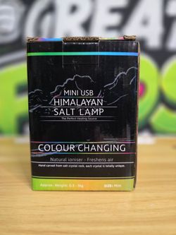 🌈 Mini USB Himalayan Salt Lamp – Color Changing 🌈