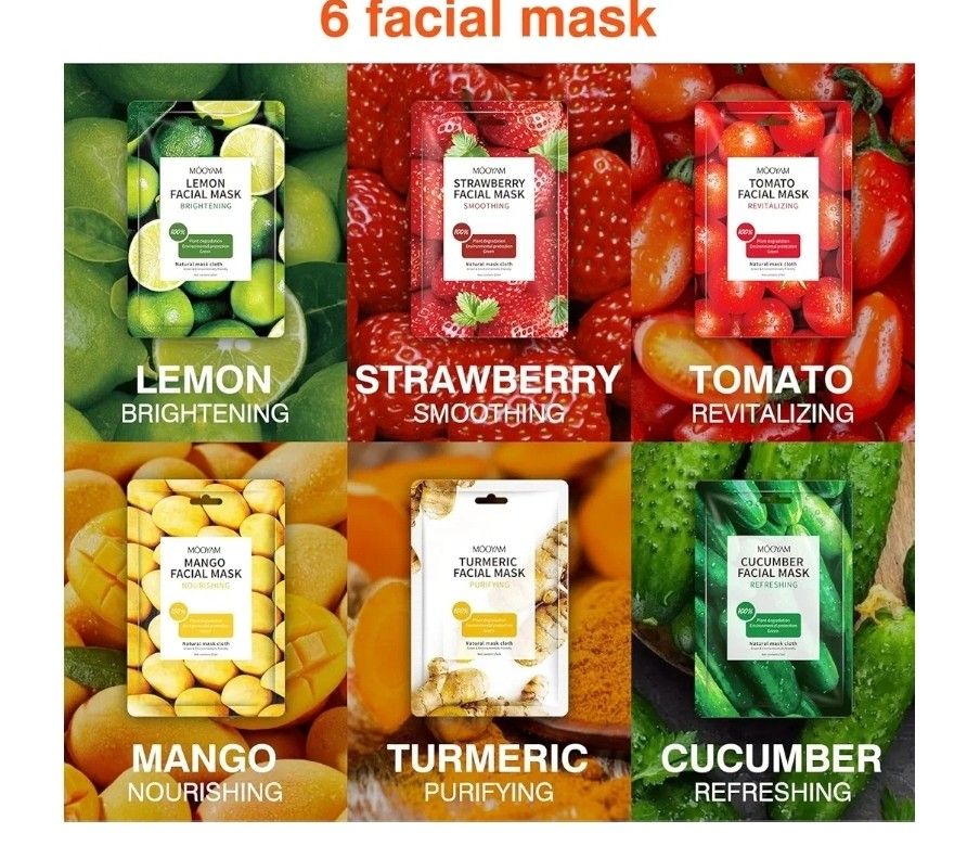 6 FACE MASK BUNDLE