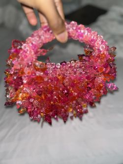 Crystal Made Luxury Hand Bag