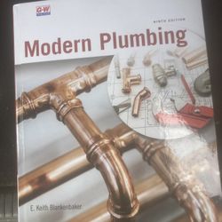Modern Plumbing Ninth Edition Book