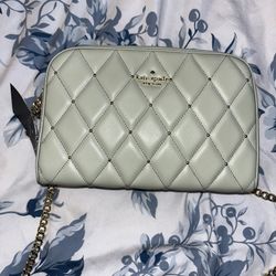 Green Kate Spade Crossbody purse