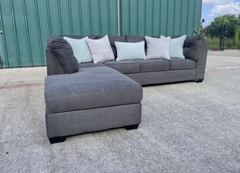 *Free Delivery* Ashley Furniture Gray Sectional Couch Sofa