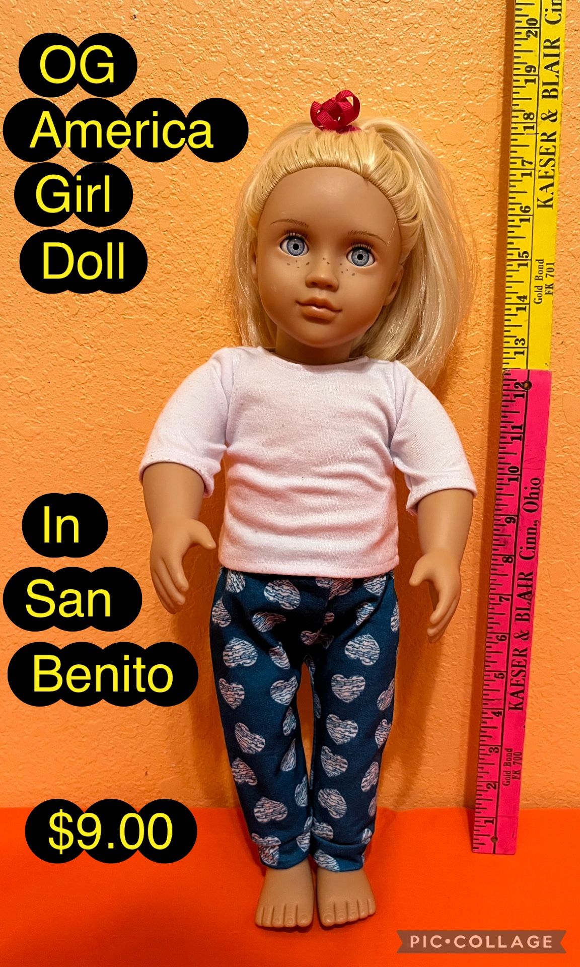 OG America Girl Doll For Sale