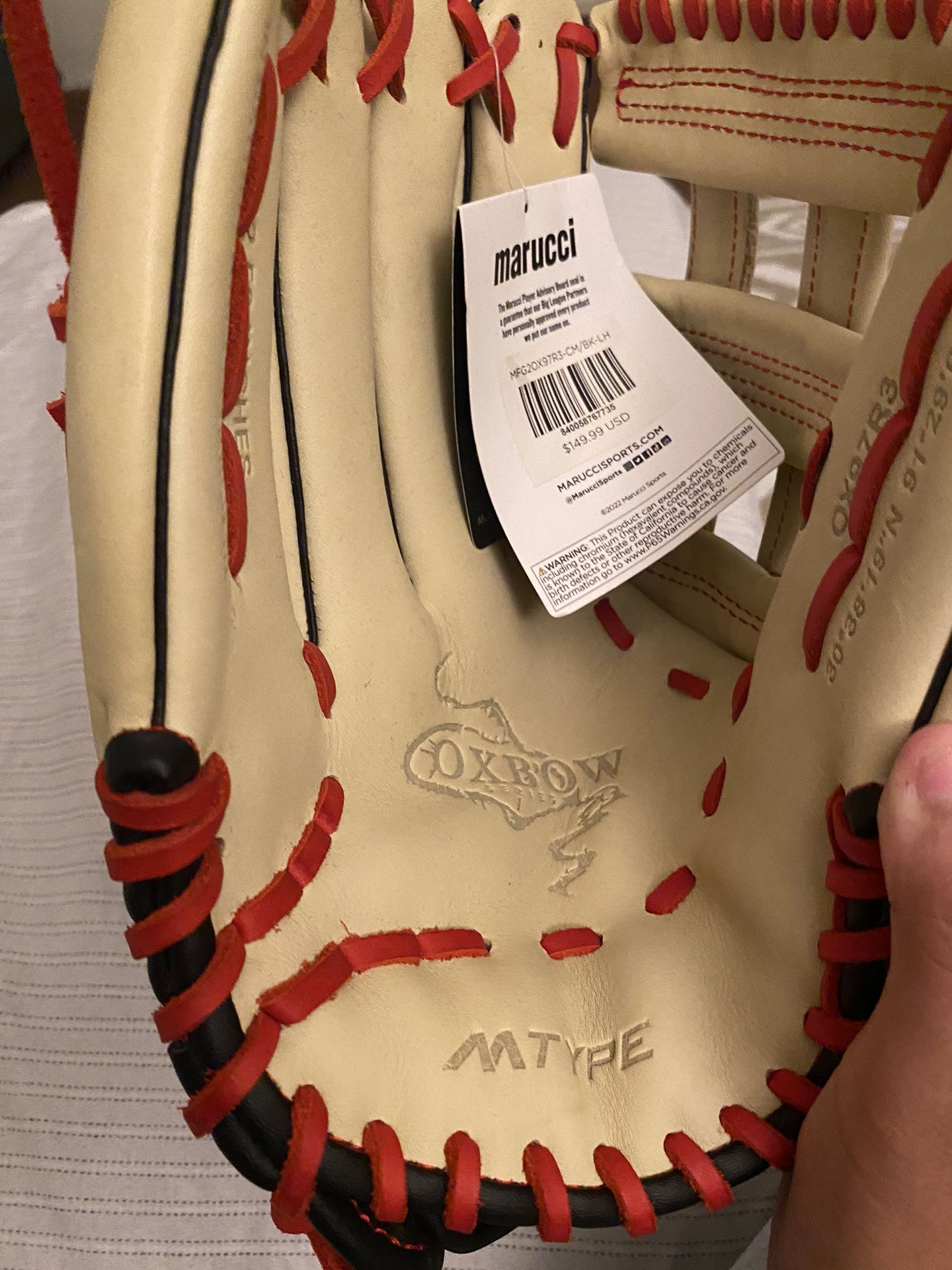 marucci oxbow m series baseball glove