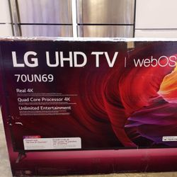 70” Inch LG 4K Smart Tv $450.00!!! 