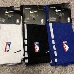 Nike Elite Drifit NBA Crew Socks Men’s Large 