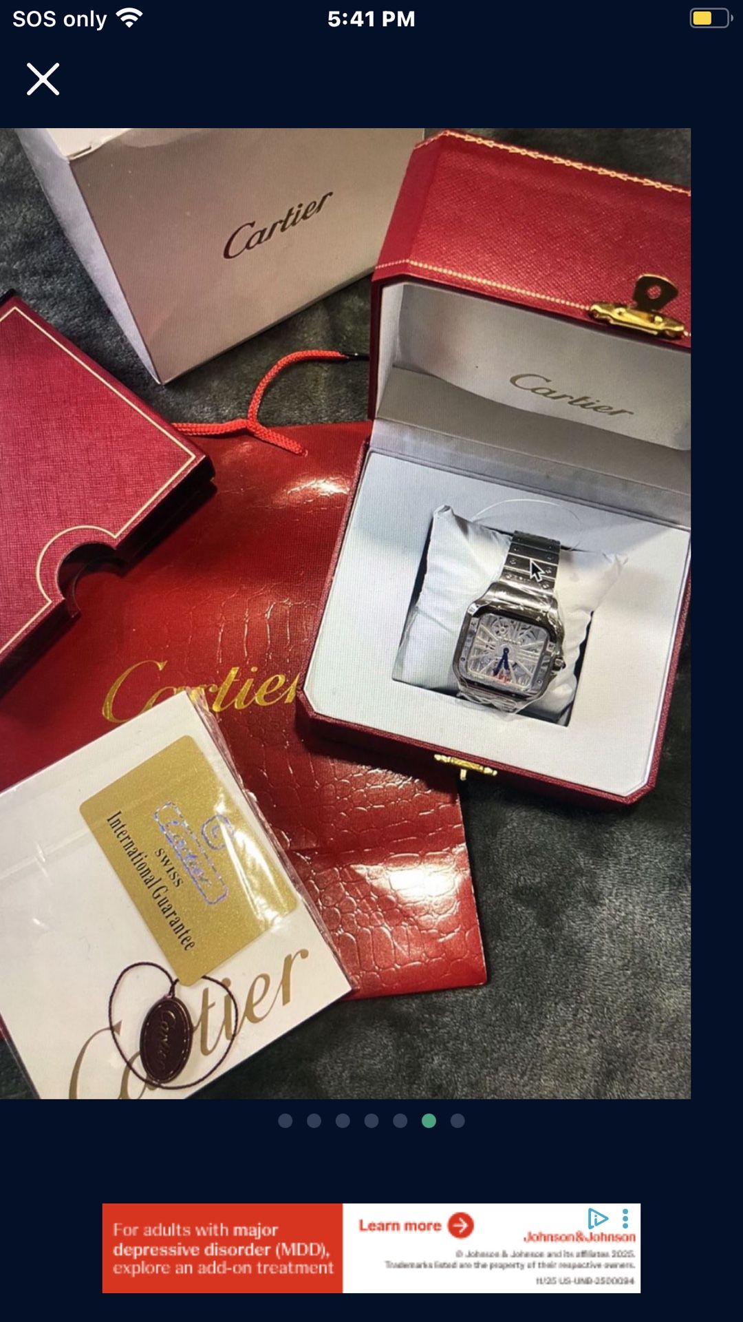 Cartier Santos Skeleton