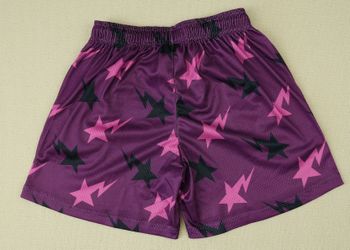 EE x Bape Miami Purple Shorts