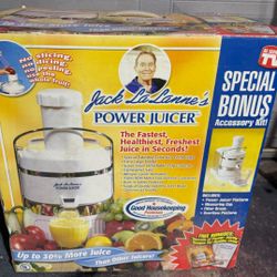 Jack Lalanne's Power Juicer