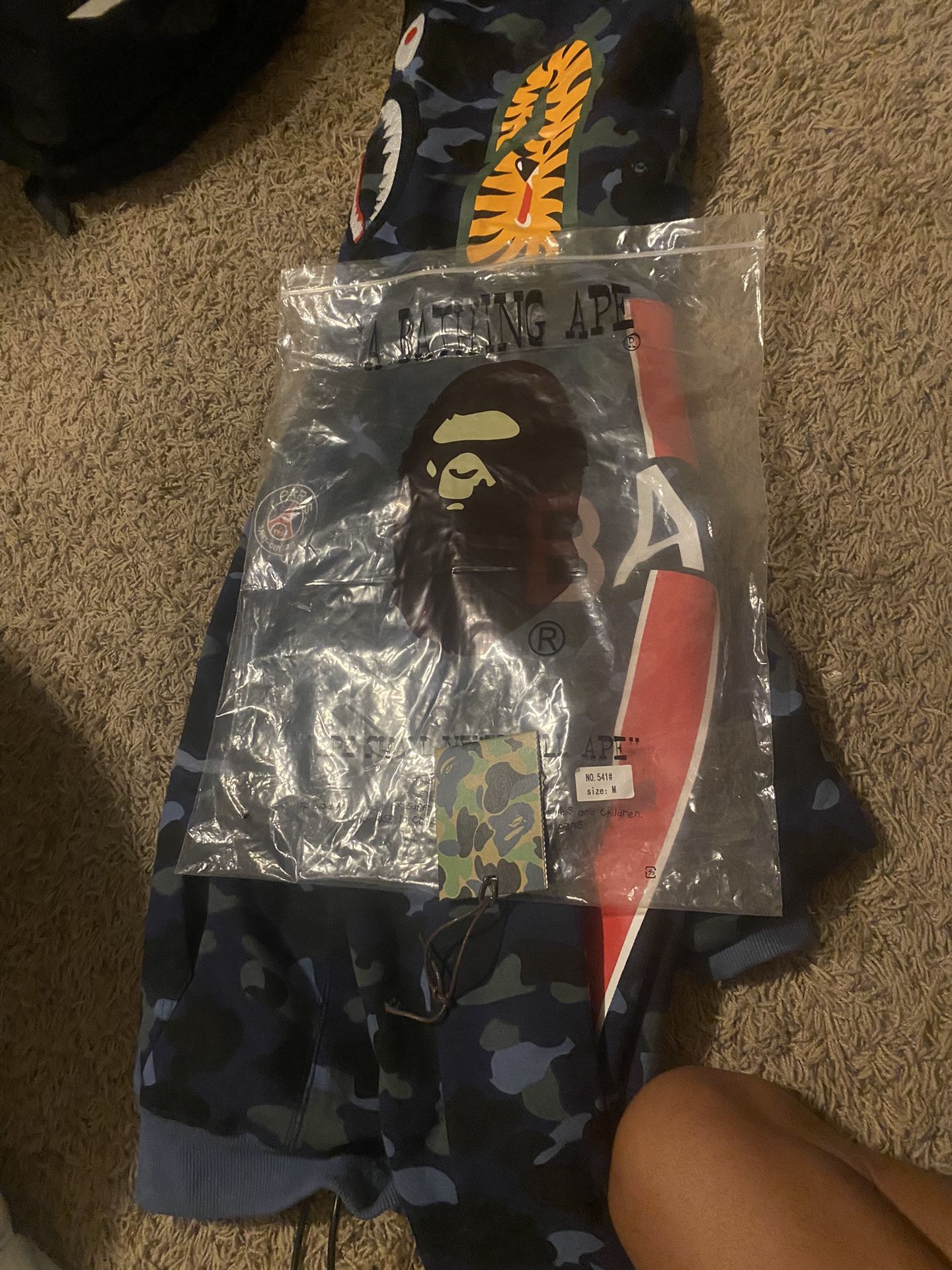 1:1 PSG Bape Jacket