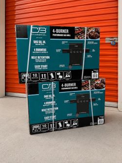 NEW Charbroil 4 Burner 25000 BTU Gas Grill