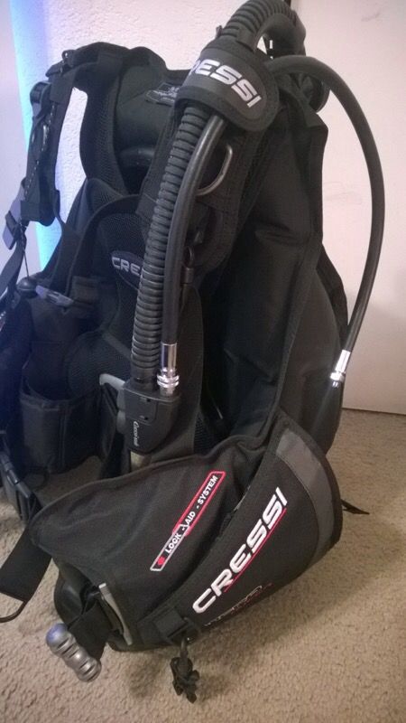 New Cressi Aero Queen Scuba Diving BCD Vest Women's Medium